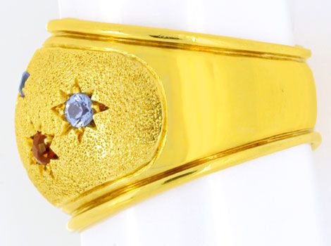 Foto 2 - Super Gelbgold-Ring! Super Designerstück! 14Karat/585!, S0932